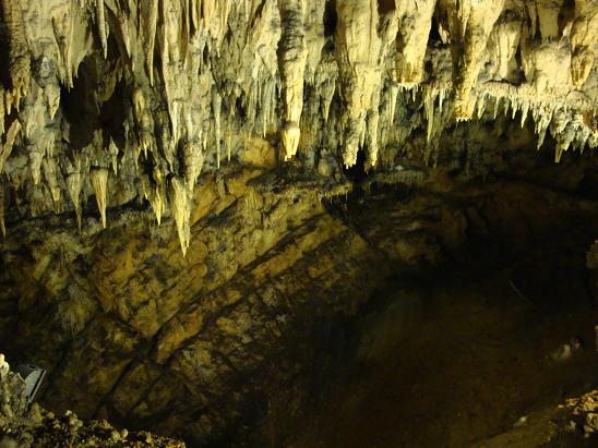 One of the cambers in Baracs caves croatia