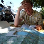 Planning our route - Troy
