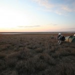 Camping before Makat - Kazakhstan