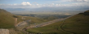 Roads in Kyrgyzstan 