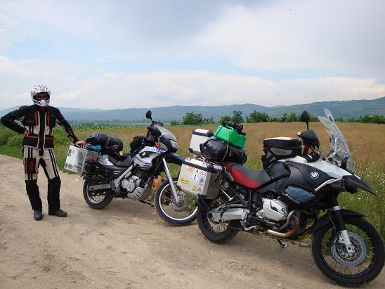 One of the Vallies in Romania where we had a break